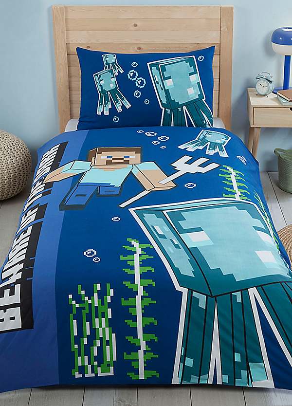 Minecraft comforter queen discount