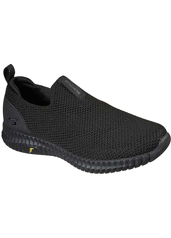 Skechers stretch knit 2024 slip on womens