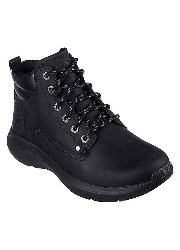 Black boots skechers best sale