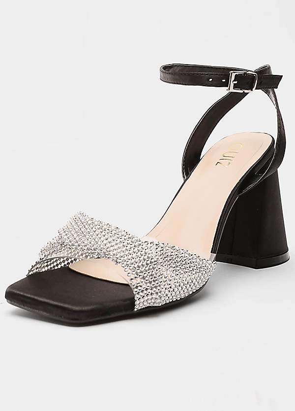 Quiz discount diamante sandals