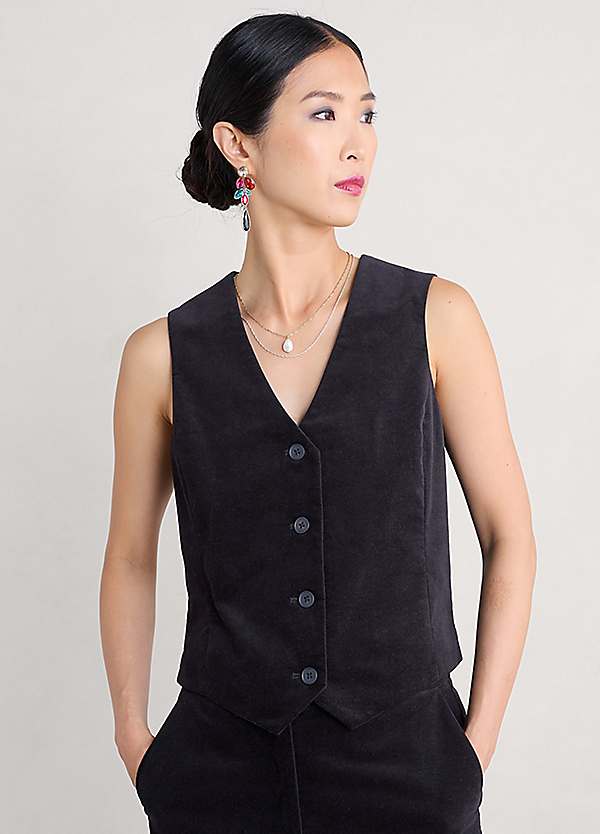 Black Star Rock Waistcoat by Seasalt Cornwall Look Again