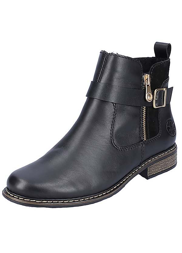 Rieker schwarz boots online