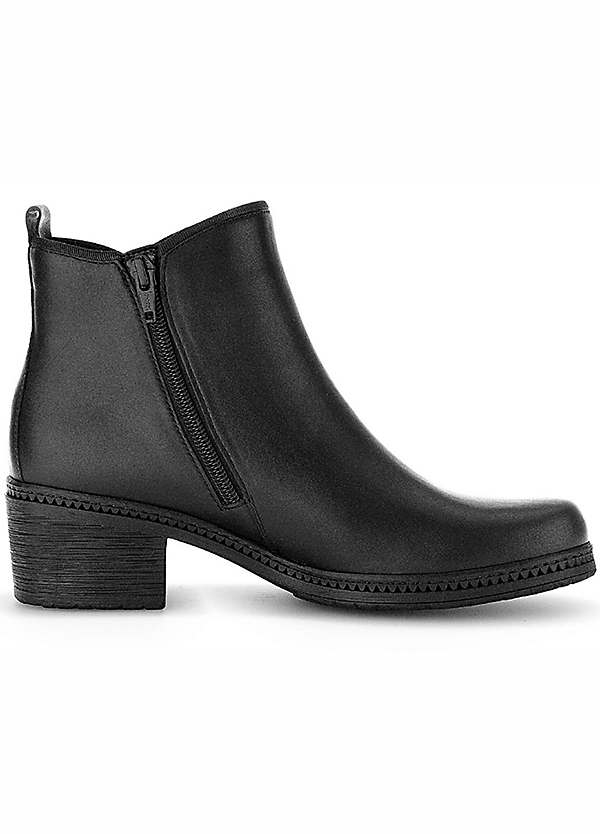 Block Heel Ankle Boots by Gabor