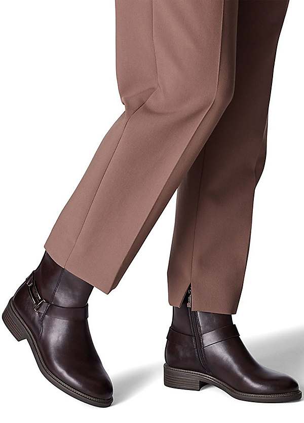 Block Heel Ankle Boots by Tamaris Look Again