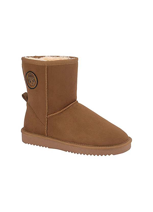 Slip on shearling on sale boots