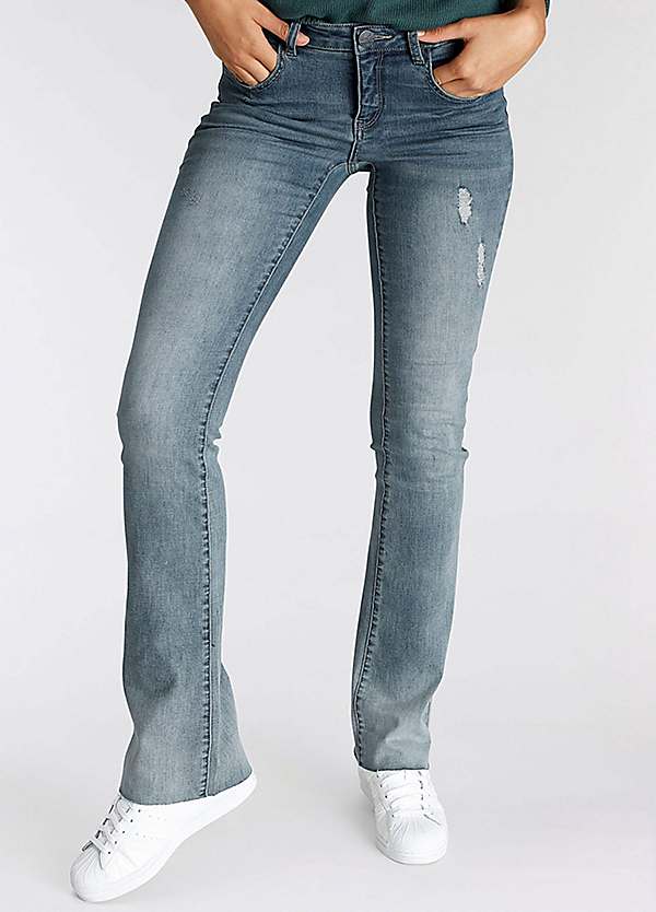 Bootcut Jeans Again Look Stretch | by Arizona