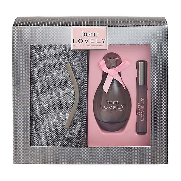 Sarah jessica parker lovely gift set with 2024 clutch bag