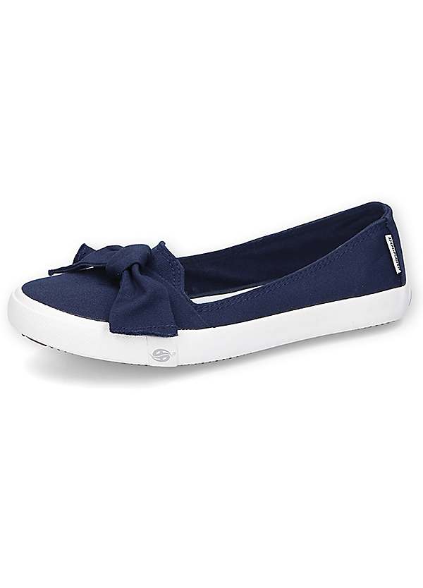 Bow Detailed Slip-On Ballerinas by Dockers by Gerli Look Again