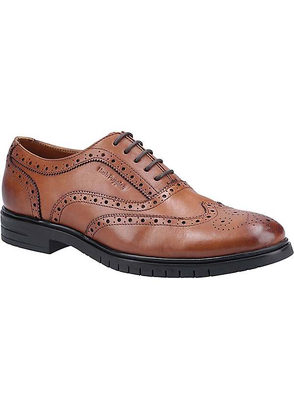 Brown Santiago Lace-Up Shoes by Hush Puppies Look Again