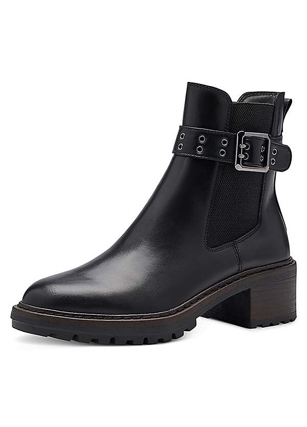 Buckle best sale chelsea boots