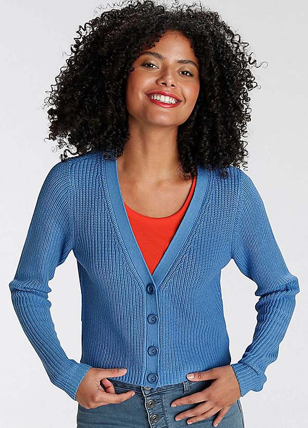 Deep v neck cardigan best sale