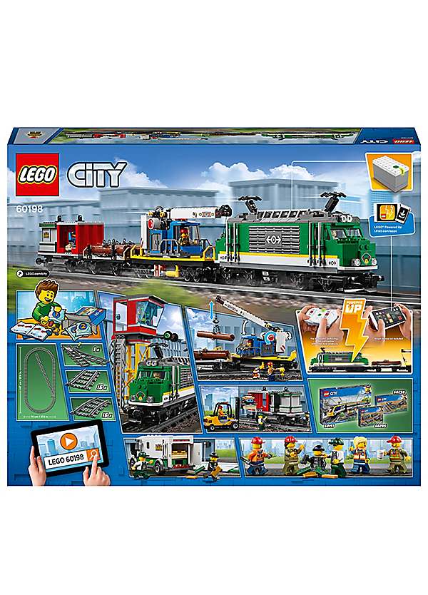 Cargo Train Toy with Power Functions by LEGO City Look Again