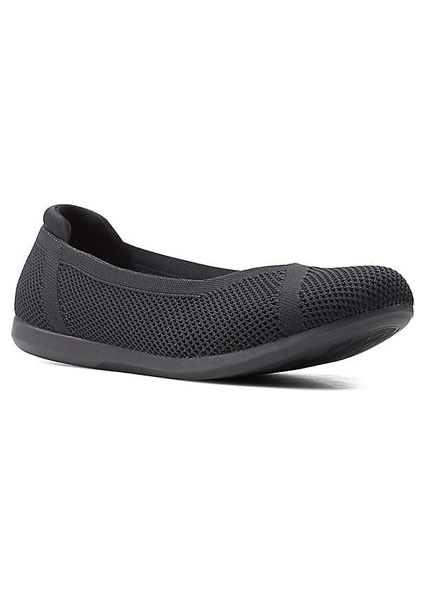 Clarks cushion best sale soft ballet flats