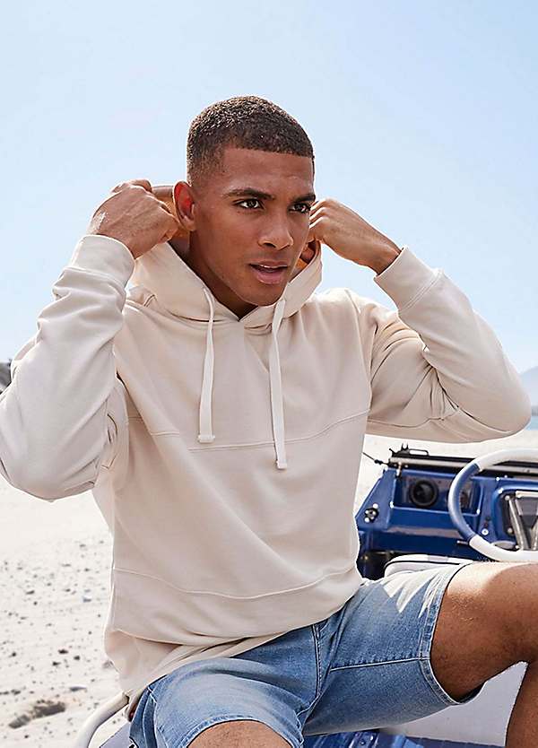 Lined hooded outlet sweatshirt