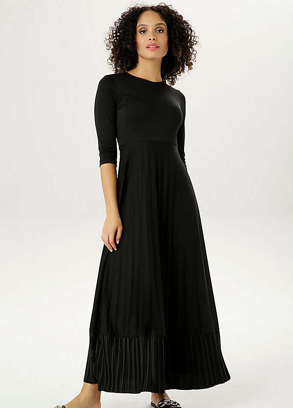 Casual Ruffle Skirt Maxi Dress by Aniston