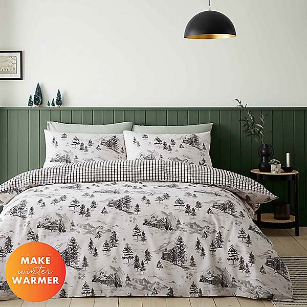 Enchanted Twilight Animals Reversible Navy Duvet Cover Set by Catherine  Lansfield - The Curtain Store at Home