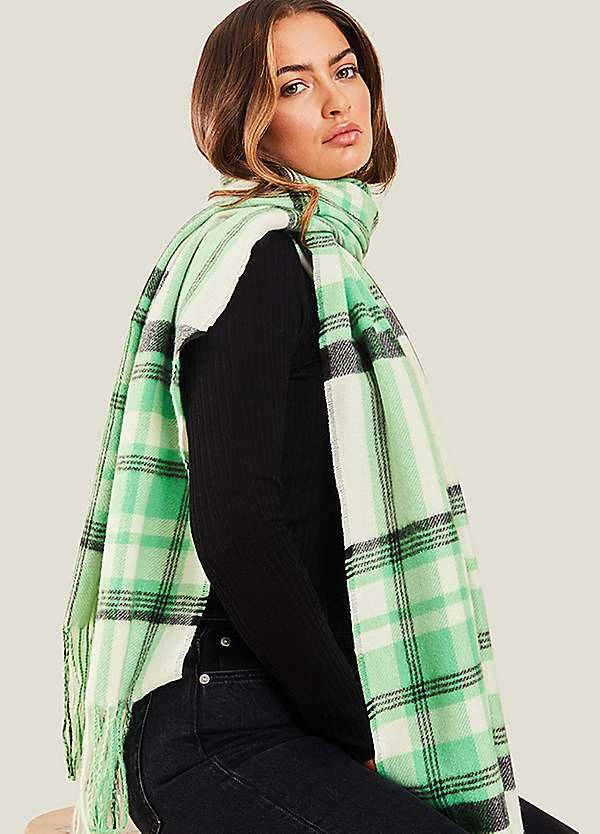 Accessorize 2024 green scarf