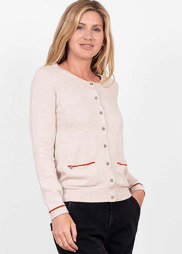Classic Piping Cardigan by Brakeburn