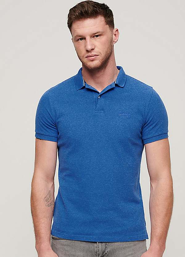 Classic Pique Polo Shirt by Superdry