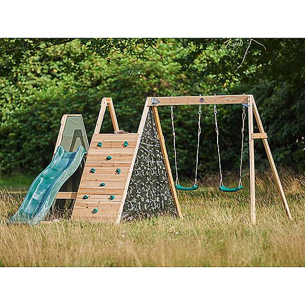 Discovery Plum Climbing Pyramid Climbing Frame Plum Play Woodland