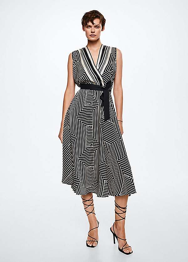 Cobra Dress by Mango Look Again