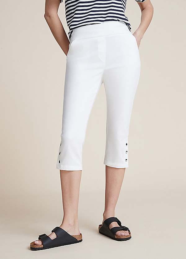 Comfort Fit Cropped Trousers by Freemans