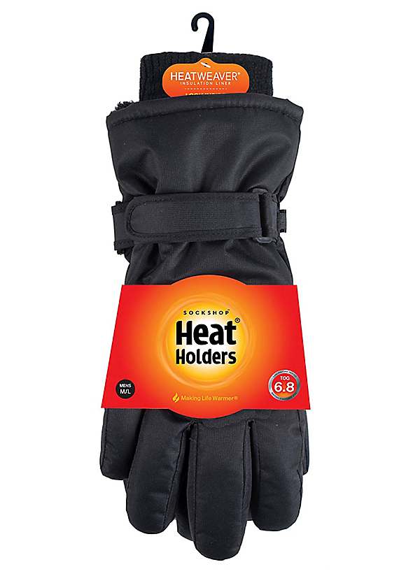 Core Ski Gloves - Black by Heat Holders