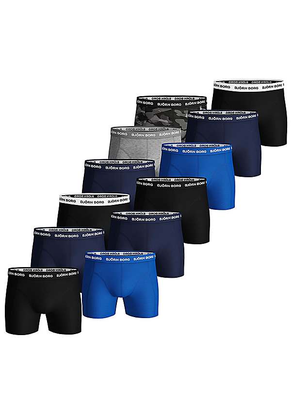 Cotton Stretch Boxer 12 Pack by Bjorn Borg