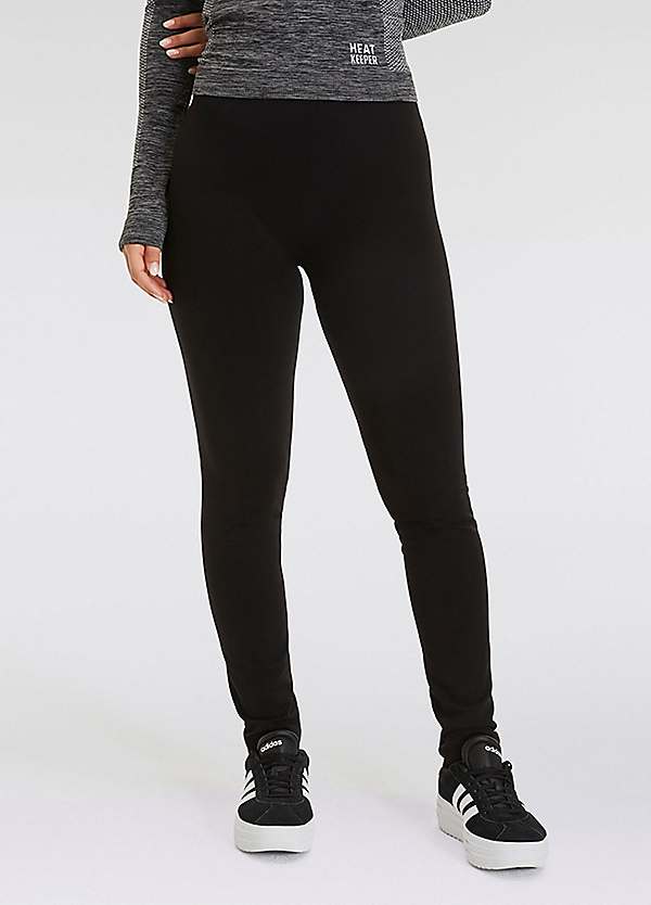 Cotton Thermal Leggings by Heat Keeper Look Again