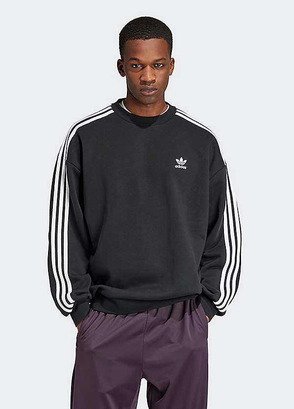 Crew Neck Oversize Jumper by adidas Originals Look Again