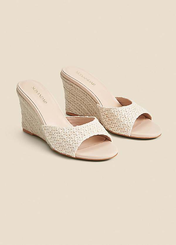 Crochet High Heel Mules by Sosandar | Look Again