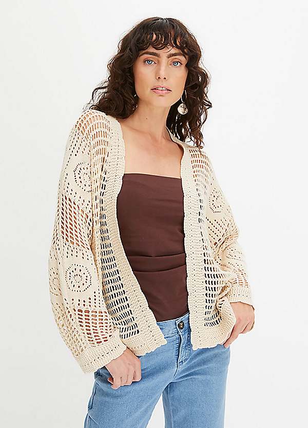 Crochet Knit Look Cardigan New Look Crochet Cardigan Clearance