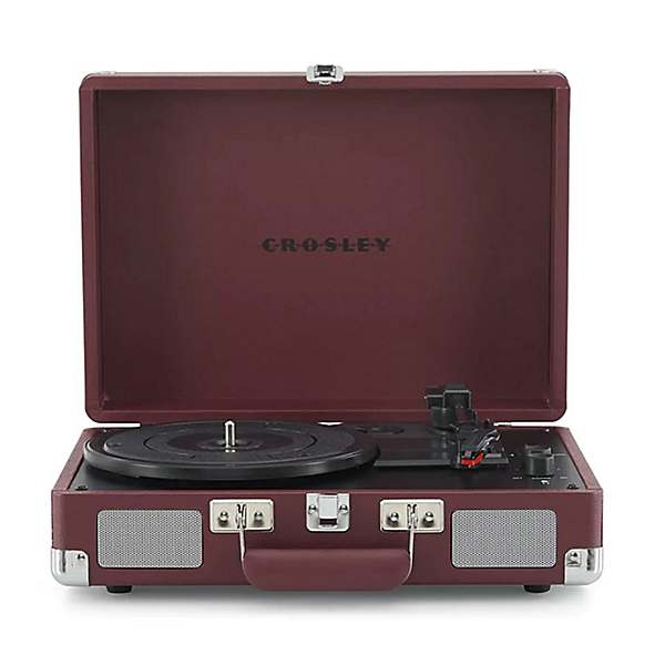 Cruiser Plus Deluxe Portable Turntable - Burgundy by Crosley