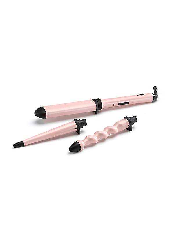 Curling Tong Babyliss Cordless Waving Wand Curl Wave Trio By