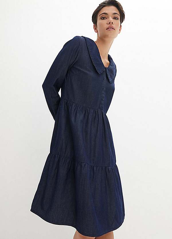 Denim Tunic Dress by bonprix