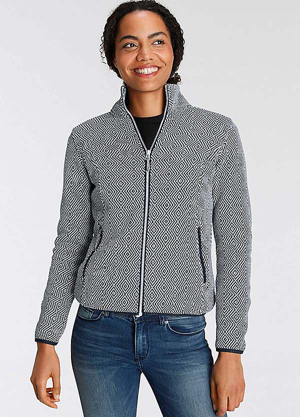 Cardigan with hot sale zipper pockets