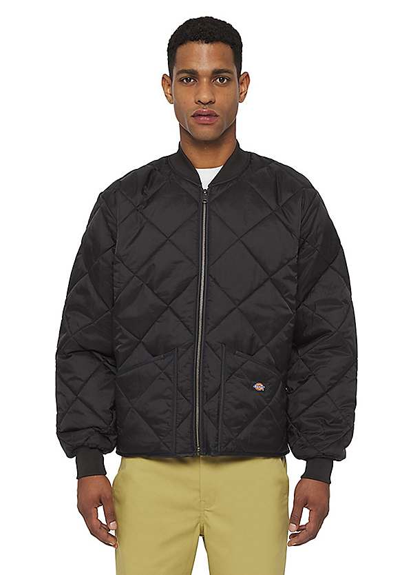 Dickies quilted hooded jacket best sale