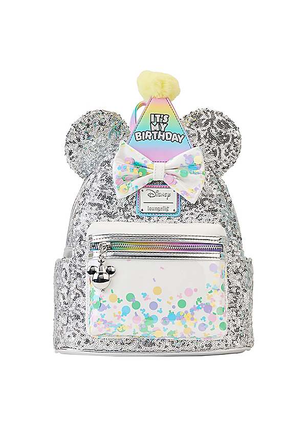 Disney Mickey Friends Birthday Celebration Mini Backpack by Loungefly Look Again