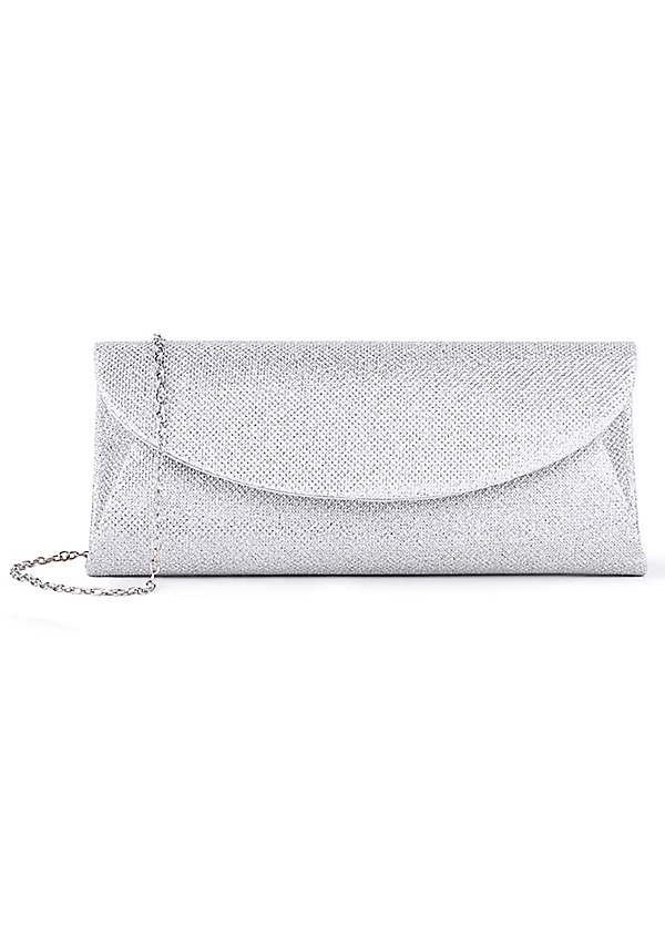 Mesh on sale clutch bag