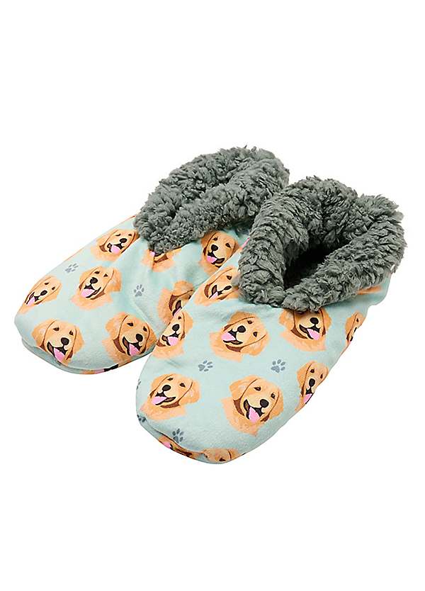 Golden retriever store slippers