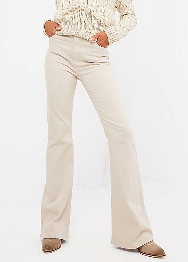 Khaki best sale jeans bootcut