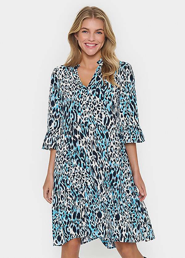 Saint Tropez Edasz Solid Dress Saint Tropez EDA Day Dress Racing