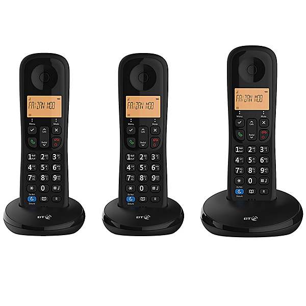 BT 4600 Trio Big Button Digital Cordless Telephone with Advanced Call  Blocker