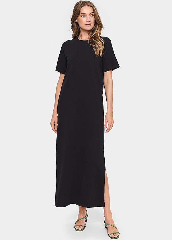 Faria Short Sleeve Jersey Maxi Dress by Saint Tropez