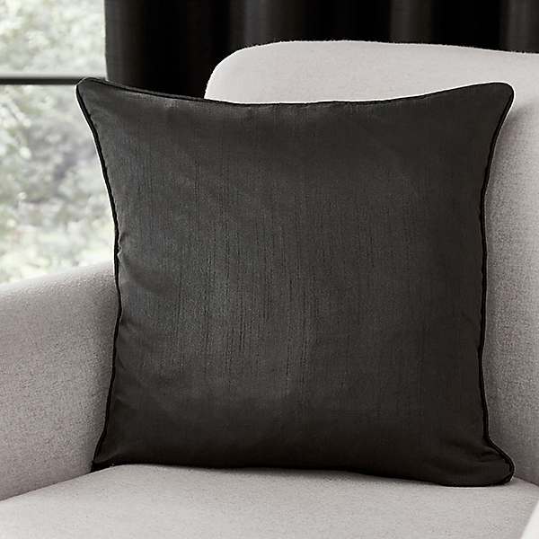 Faux silk 2024 cushion covers