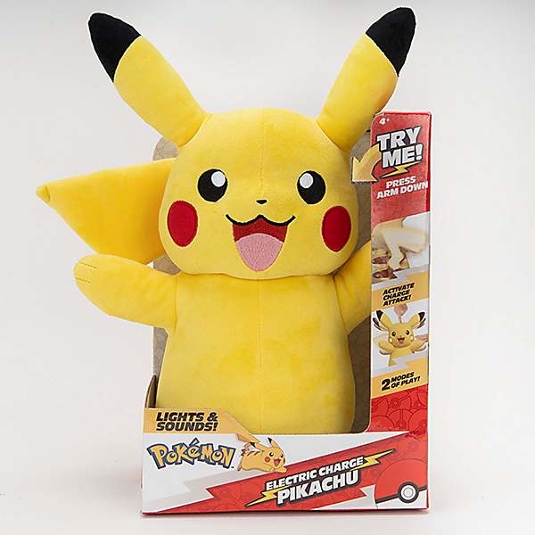 Feature Plush Electric Charge Pikachu by Pokemon