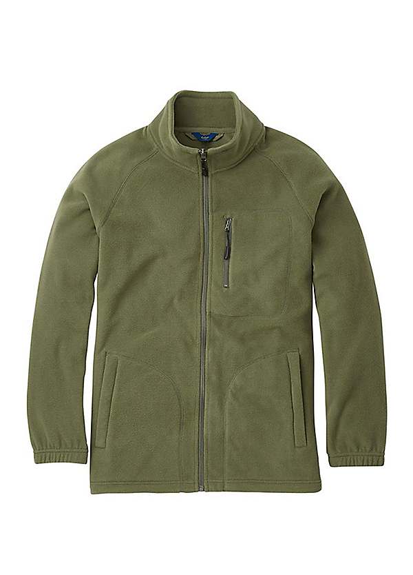 Fleece Zip Through Jacket by Cotton Traders Look Again