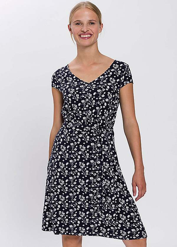 Floral Jersey Dress by Tom Tailor