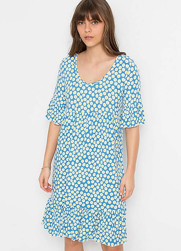 Dotty Jersey Dress by bonprix