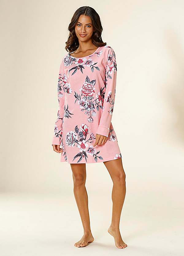 Floral Print Nightgown by Vivance Dreams Look Again